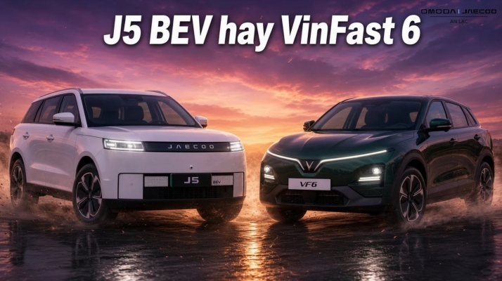 So sánh Jaecoo J5 EV và VinFast VF 6: Đâu là lựa chọn SUV điện tối ưu?
