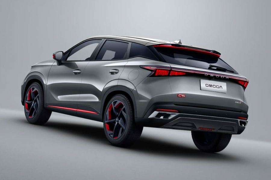 Đuôi xe kiểu thiết kế Fastback năng động